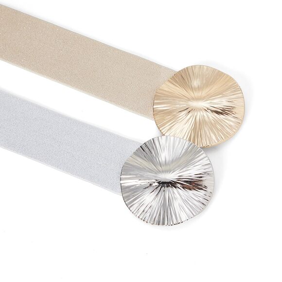 Wide Belts For Women Dresses Elastic Stretch Belt Fashion Trendy Waist Belt😉 - Picture 5 of 7